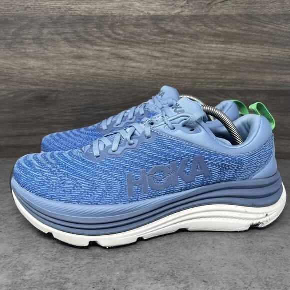 HOKA Gaviota 5 Running Shoes Mens Size 9.5 Blue Sneakers One One